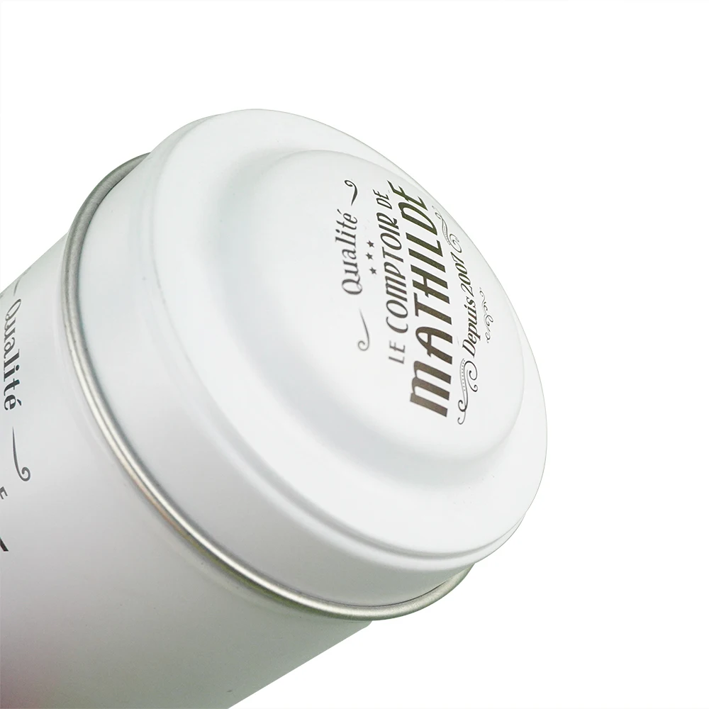ODM Manufacture 100ml Custom Design Wholesale Tea Packaging Container Tin Can