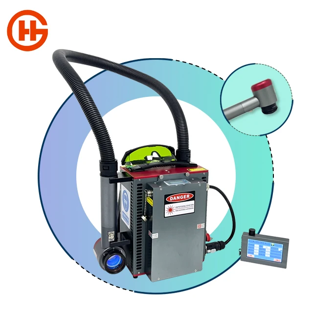 100w portable laser cleaning and washing machine, 100w, paint and rust-free surface cleaning Laser high pressure washer