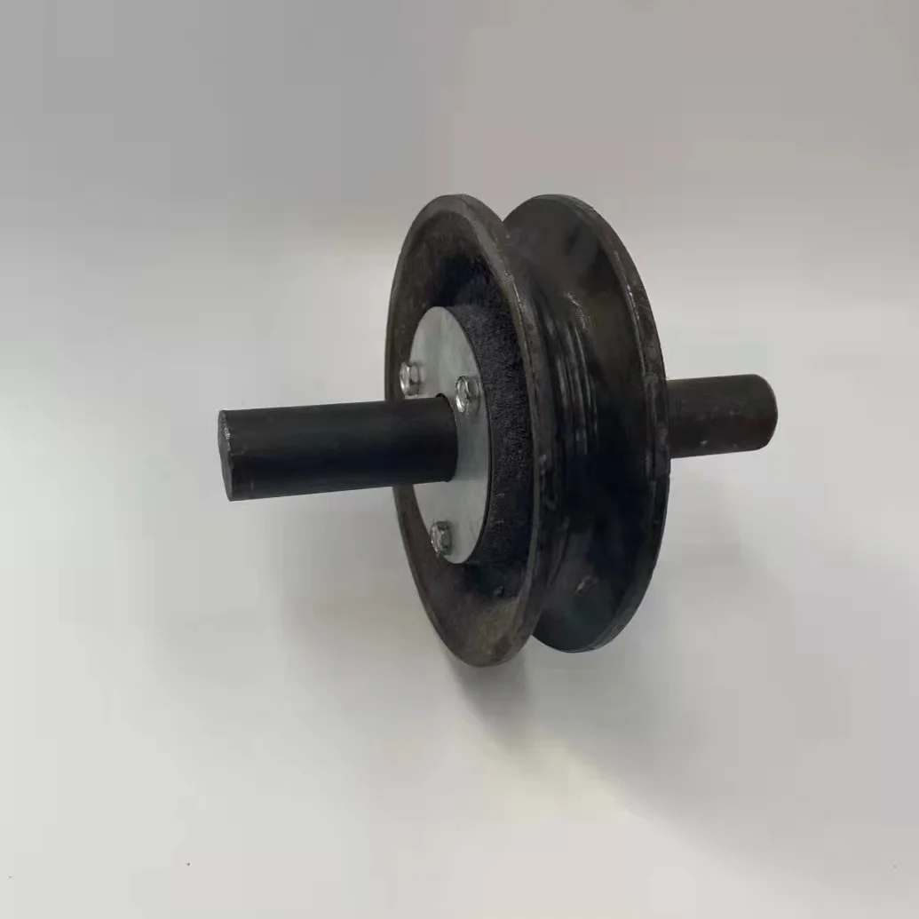 hoisting ground wheel heavy sky wheel  cast iron wheel accessories