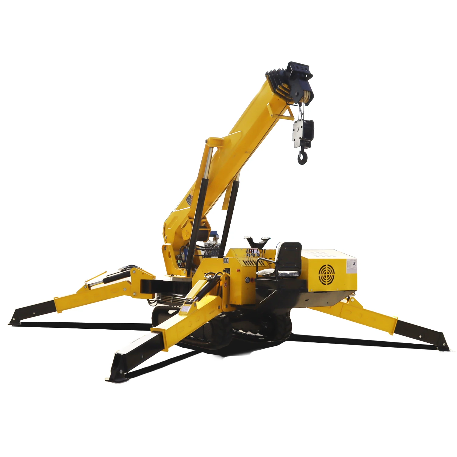 3Ton Mini Electric Spider Crawler Crane for Narrow Space - Ideal Lift Crane