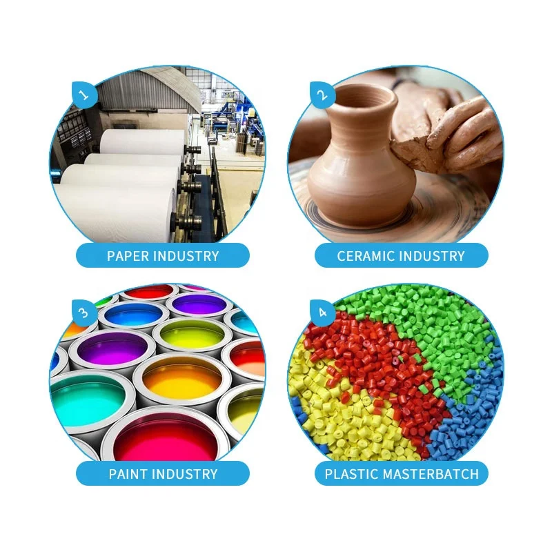 High Whiteness Calcined Kaolin for Paint Rubber Ceramic Glaze Manufacturers Supply Washed Metakaolin