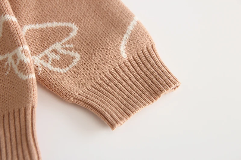 Infants Baby boys girls sweater wool knitted cotton clothes newborn