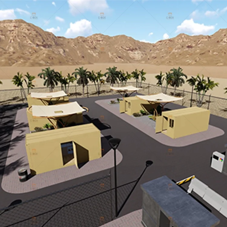 Cbox Cost Efficient Mobile Container Homes Prefab Luxury 20ft Container House Hotel In Dubai
