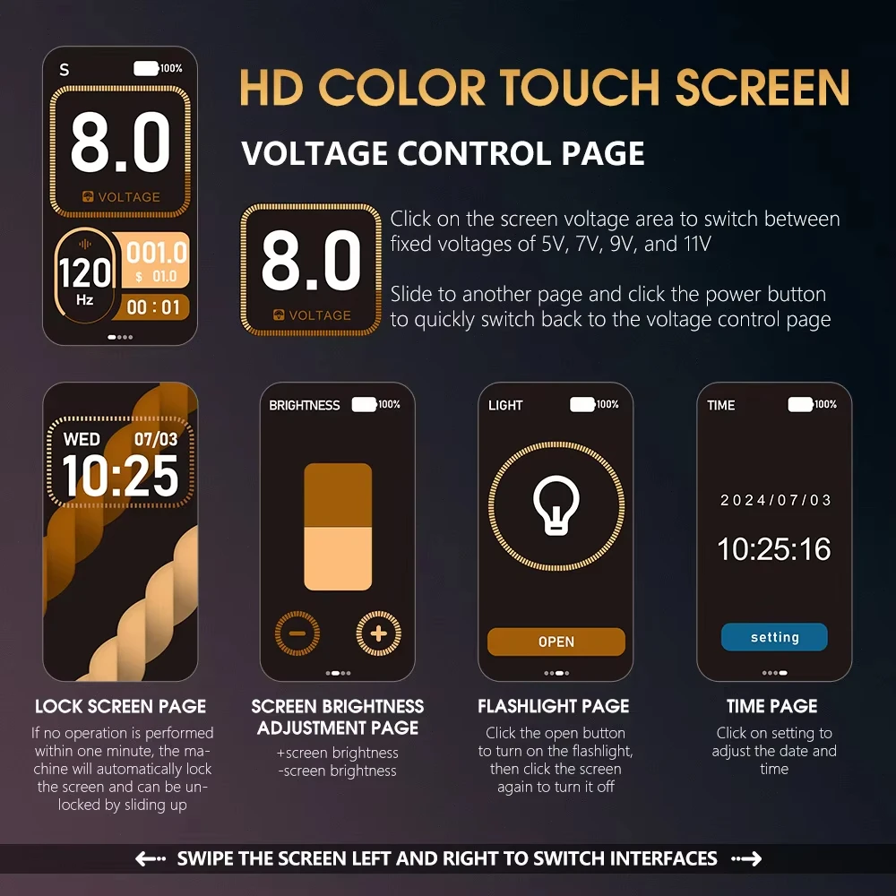 Ambition Torden Max 2400mAh Brushless Motor Tattoo Gun Set 3.5/4.0mm Stroke Professional Wireless Rotary Tattoo Pen Machine Kit