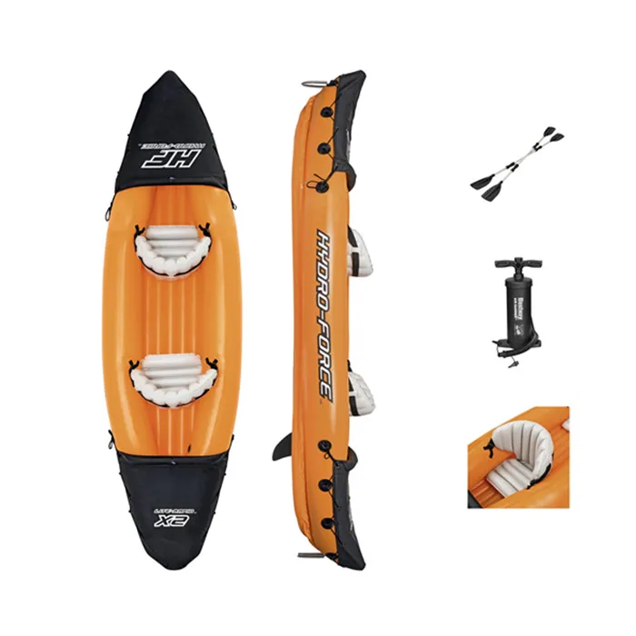 Bestway 65077 Lite-Rapid X2 Inflatable Kayak Set Fishing Kayak Inflatable fishing canoe