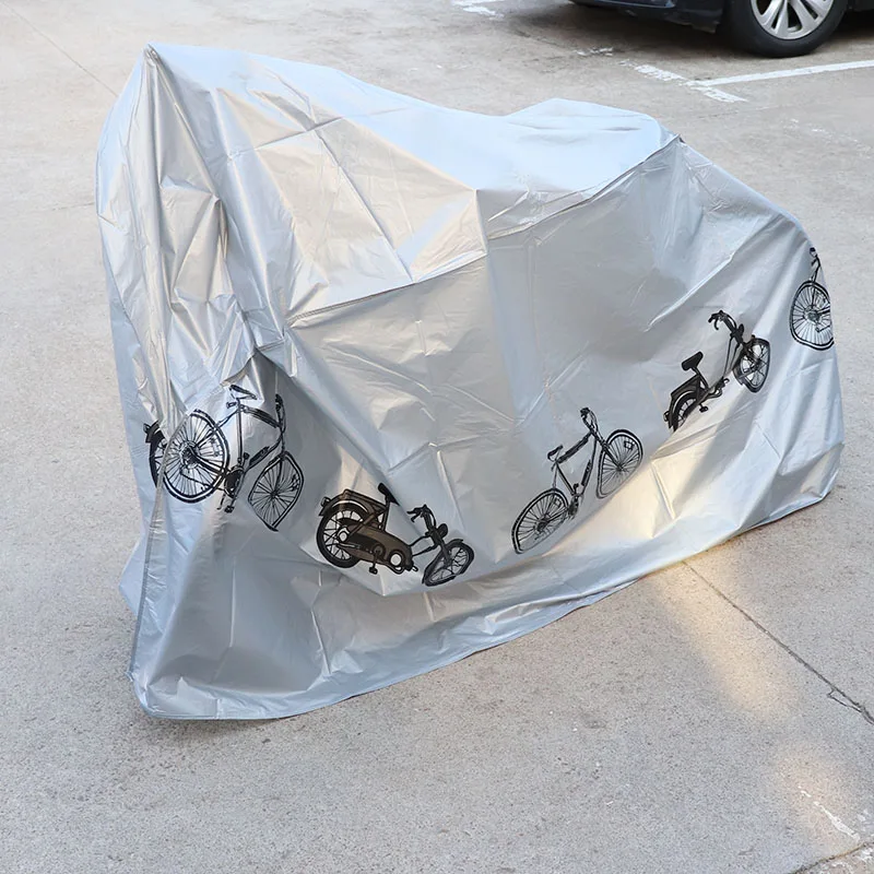 Heavy Duty Bicycle Protect Bike Waterproof Cover Protection From UV Rain Snow Dust All Weather Dust Resistant Black Grey White