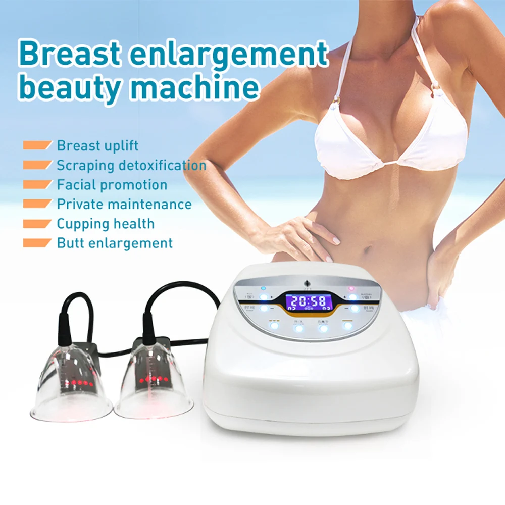 26 Cups Women Vacuum Cupping Suction Massage Butt Lifting Breast Enhancement Buttocks Lift Therapy Butt Lift Machine Vacuum