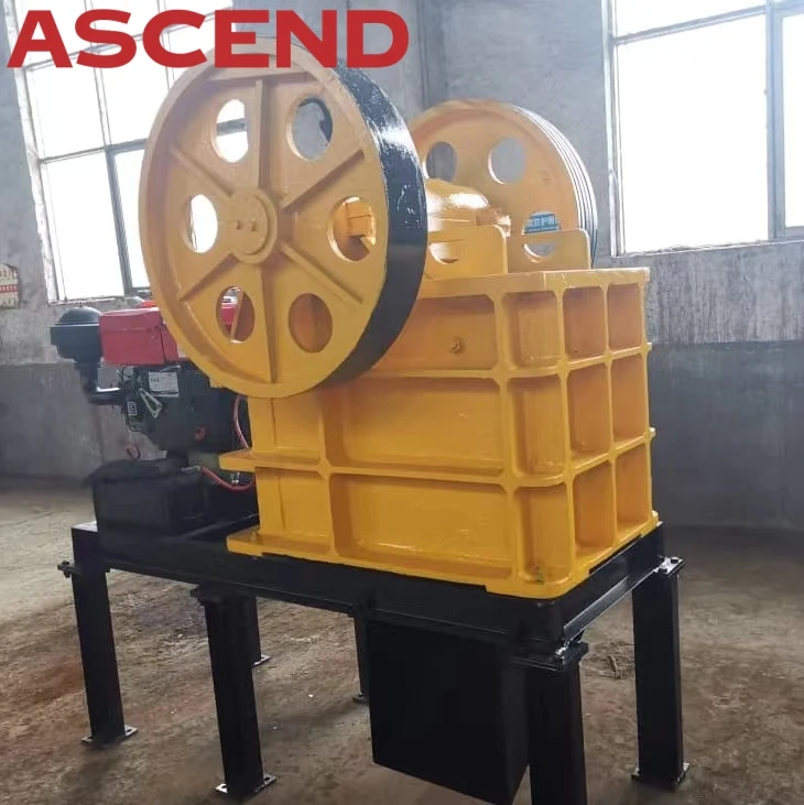 PE150X250 PE250X400 jaw crusher for mining materials limestone granite gold copper ore jaw crusher machine