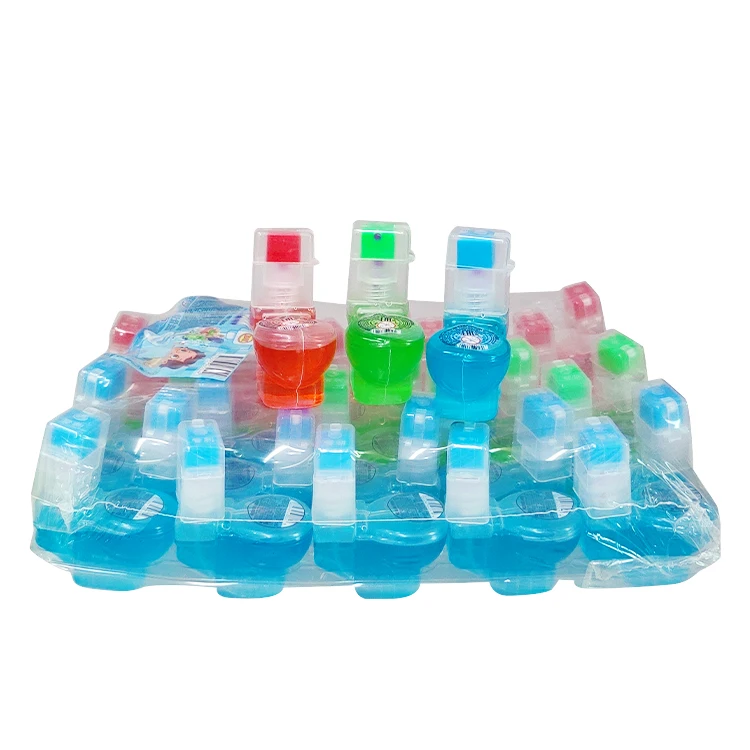 OEM Sugar  Candy Spray Bottle Blueberry Green Apple Strawberry Assortment