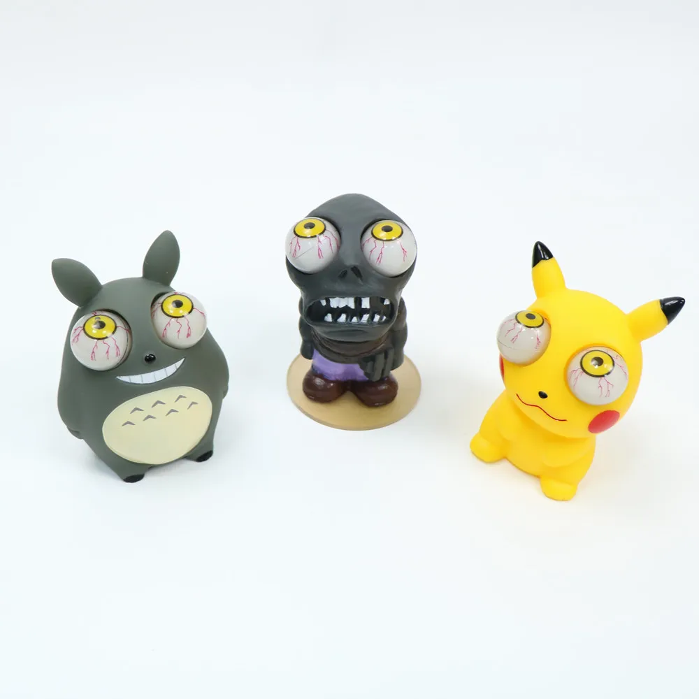 Boost Car Explosive Eye Doll Racing Violent Eye Zombie Decompress Ornaments Release Pressure Turbo Boost Accessories