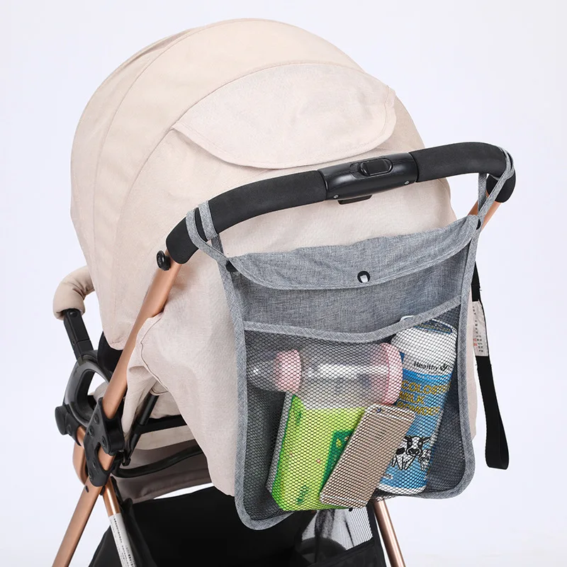 Universal Large Capacity Foldable Diaper Storage Mommy baby Stroller storage Hanging bag