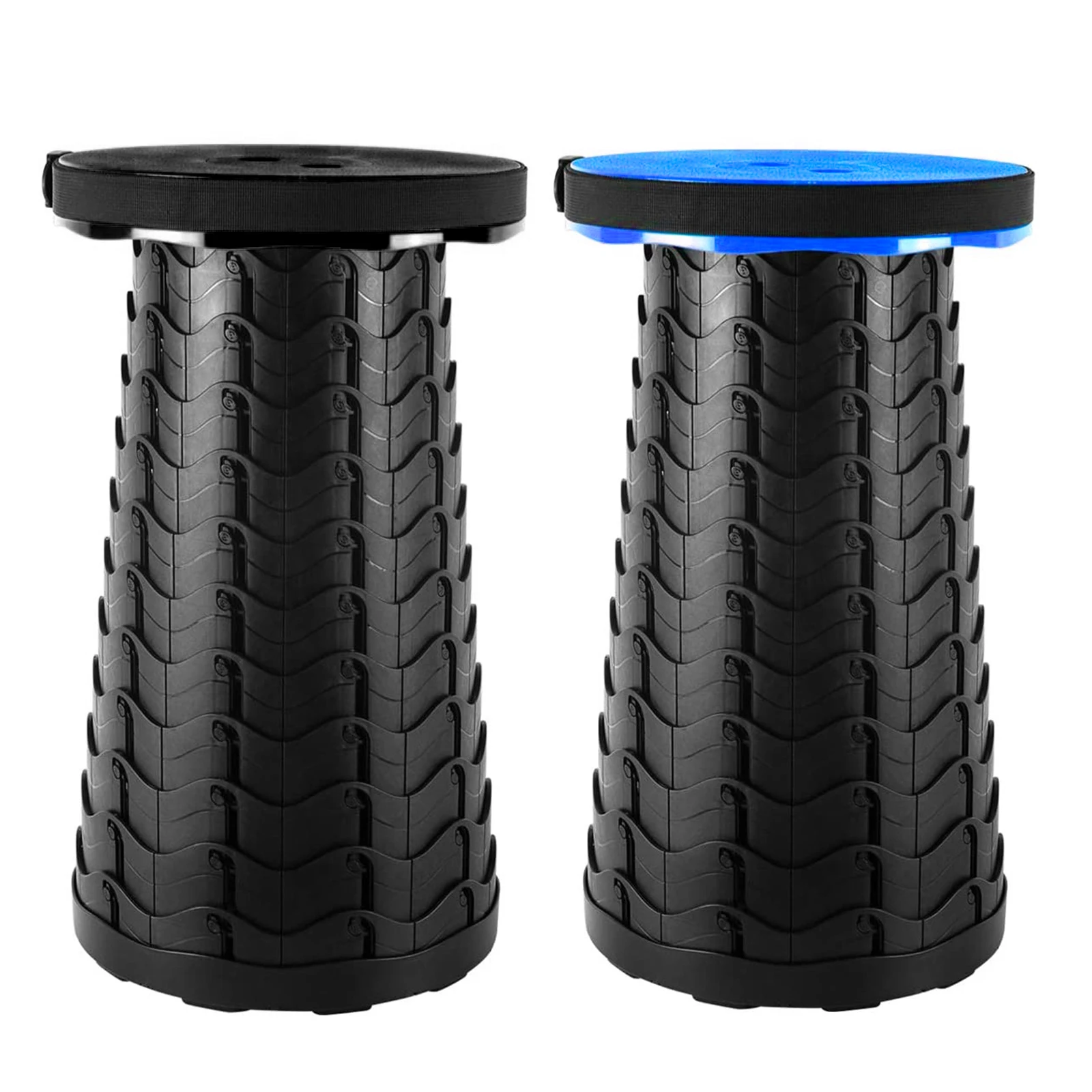 Sturdy and delicate patented products retractable folding camping chair multi-functional retractable stool