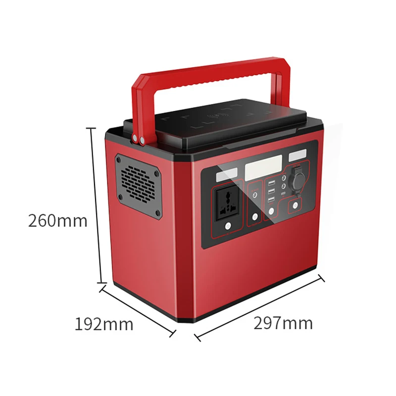 Universal South Africa AC Outlet 500W 1000W Lifepo4 Battery Portable Power Banks Power Station Solar Generator for Power Drills