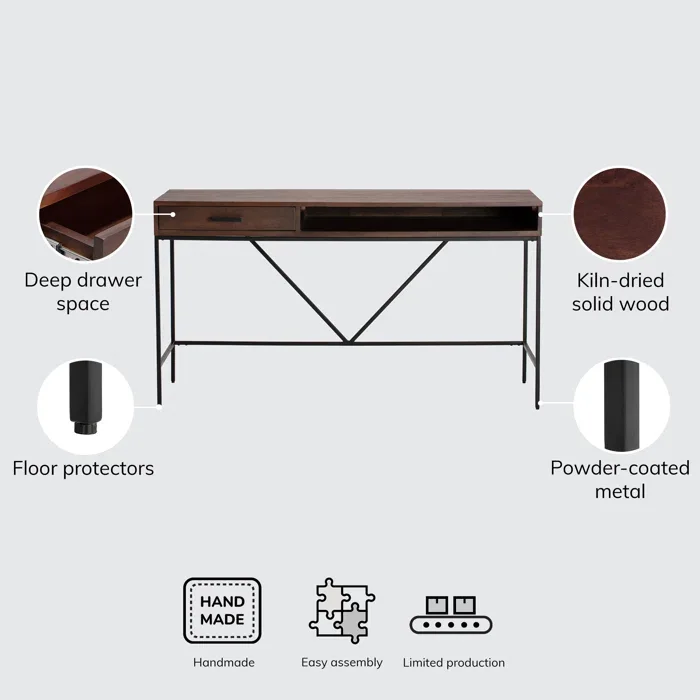 Home Office Furniture Modern MDF Wooden Computer Office Table