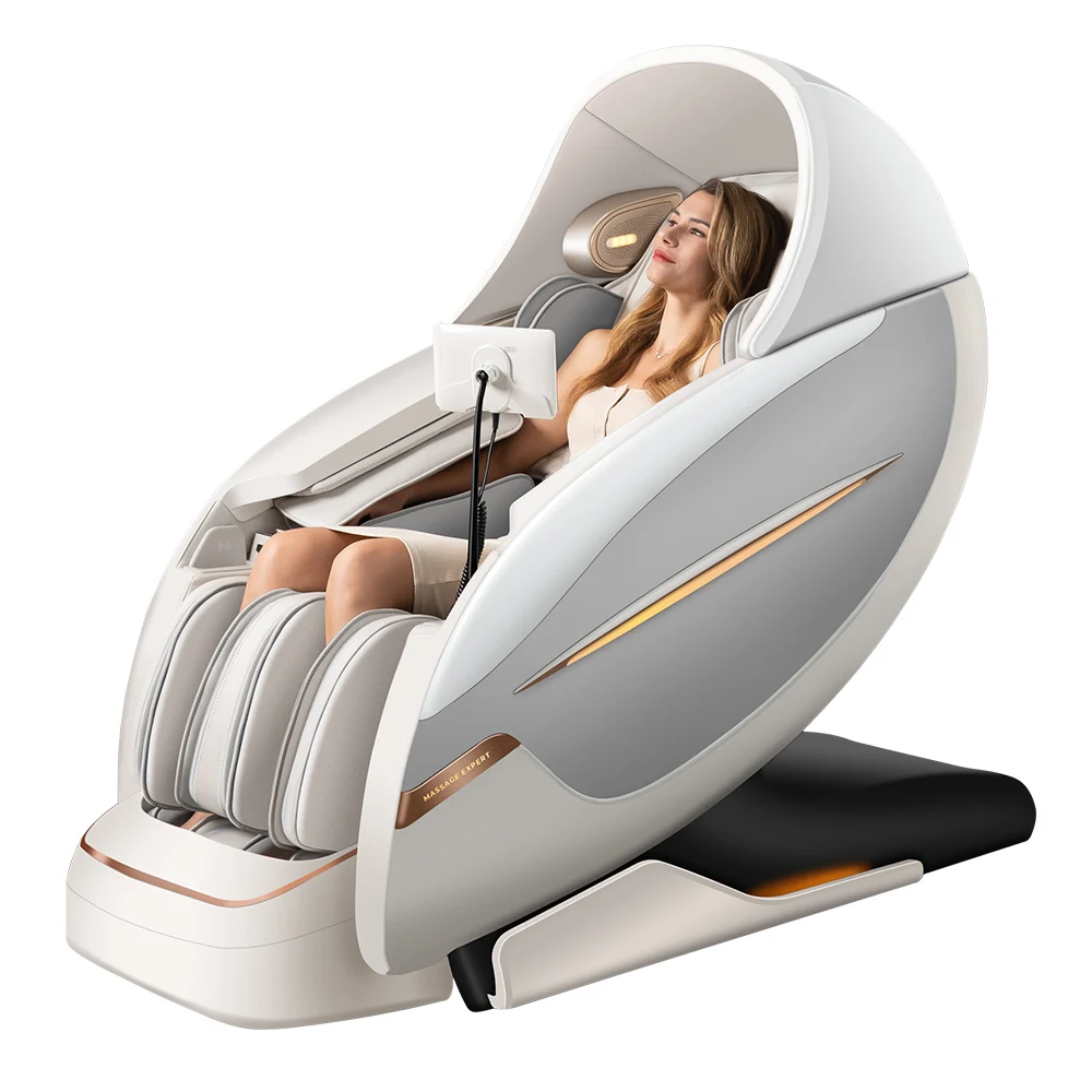 Fast delivery high quality luxury 3d robotic hands calf knead massage chairs