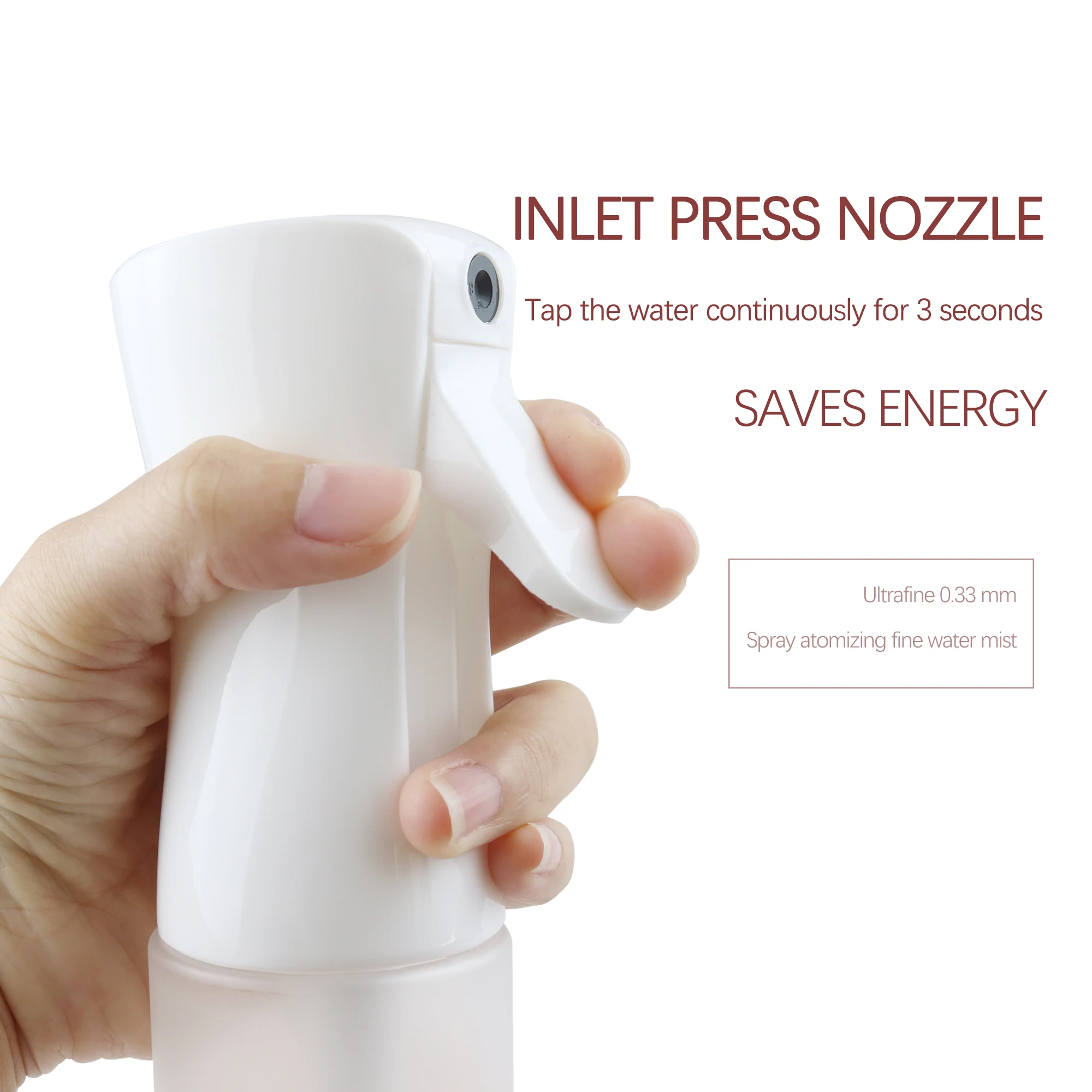 150/300ML Hairdressing Longer Spray Can Empty Refillable Continuous Mist Bottle Salon Barber Hair Tools Water Sprayer