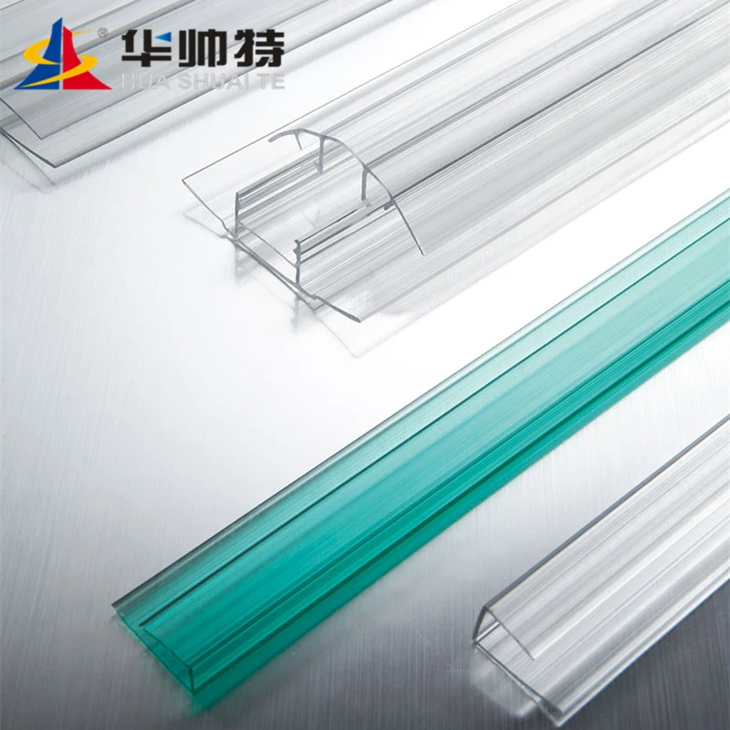 HUASHUAITE wholesale high quality custom size h shaped plastic decoration profile