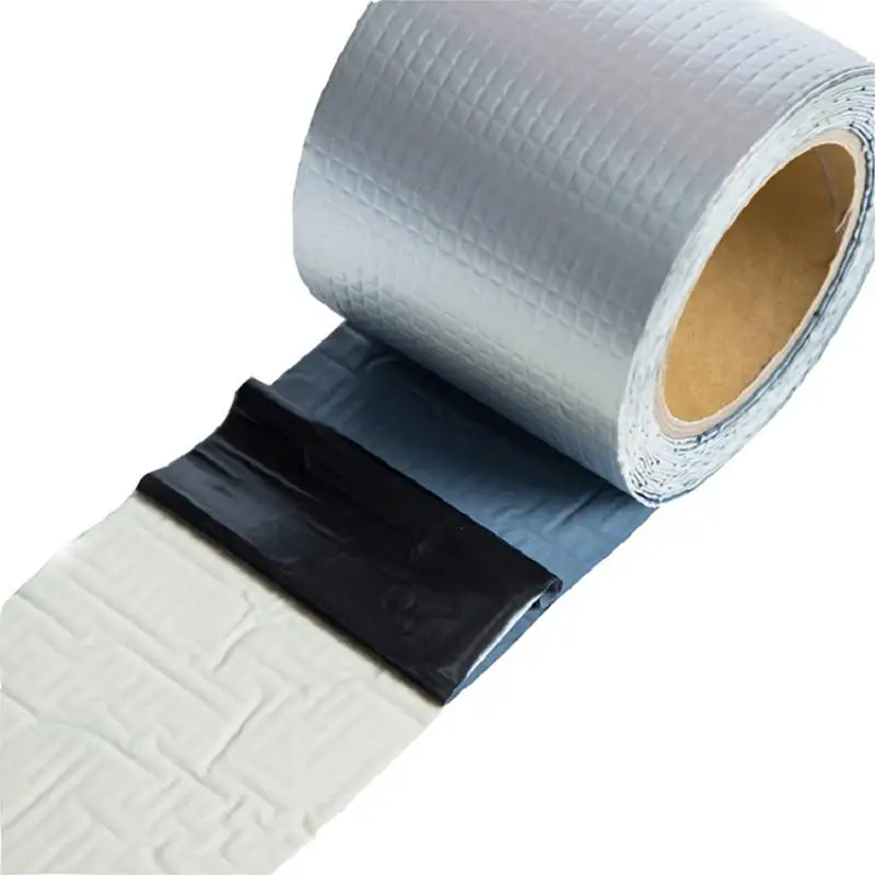 Temperature high quality resistant self adhesive aluminum foil butyl rubber tape