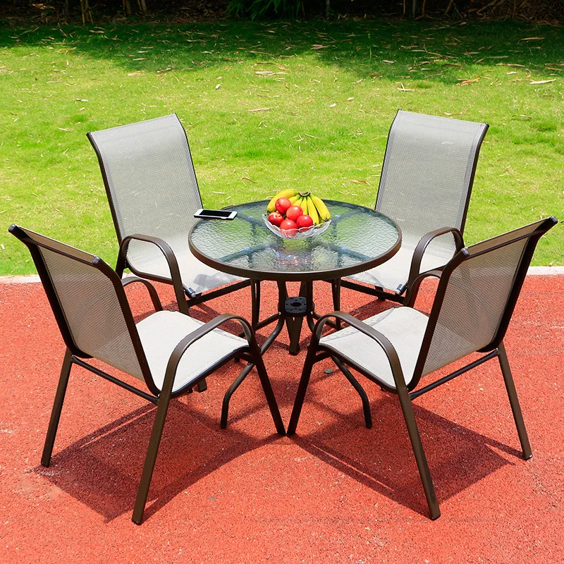 Furniture Outdoor Rattan Set Patio Sofa Cover Cast Wicker Aluminium Metal Bamboo Iron Table And Chair Sale House 4 Garden Sets