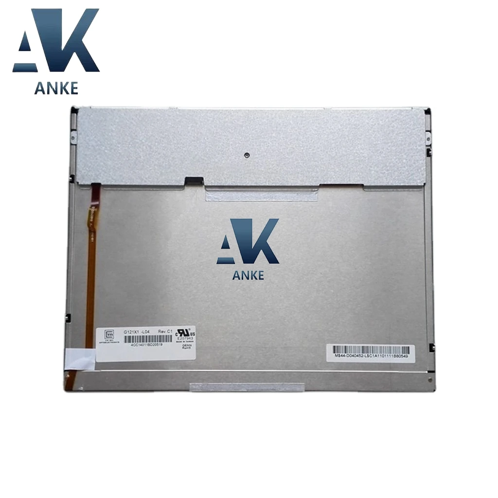 1024x768 LVDS New Original CMO 12.1 inch TFT LCD Panel LVDS G121X1-L04