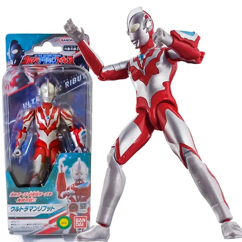 Bandai Ultraman Ribut action figures series Joint rotatable official genuine children toys bargain price wholesale