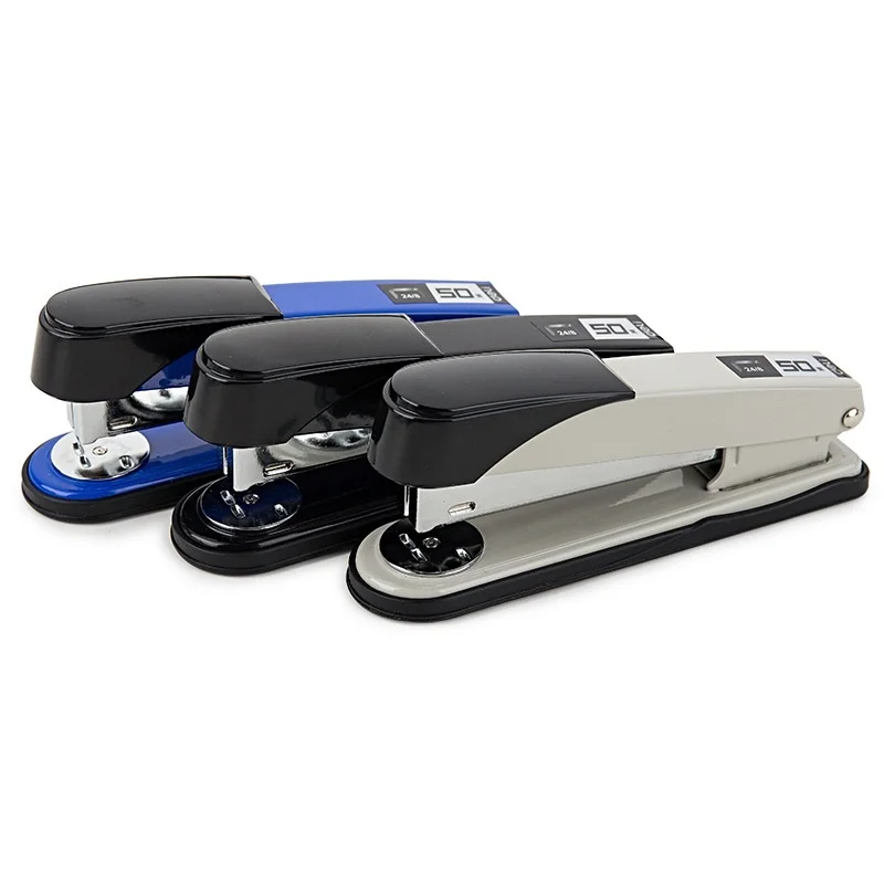 0314 Mini Manual Labor-Saving Stapler Thickened No. 12 Staple Machine Office Supplies with Plastic and Metal Material