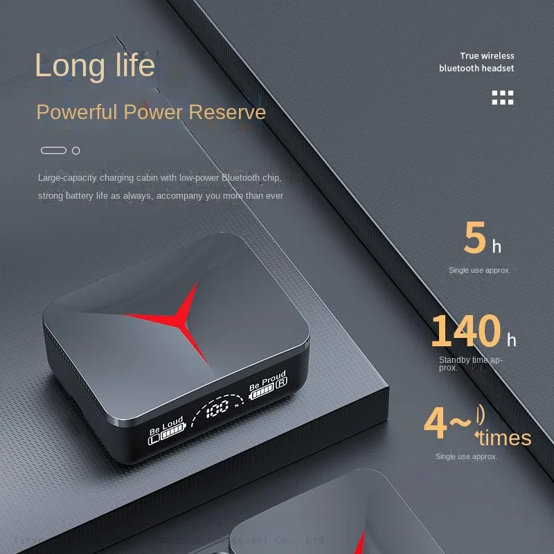 Hot Sale cross-border dedicated m10 Wireless in-ear high power sports waterproof running long life f9 headset