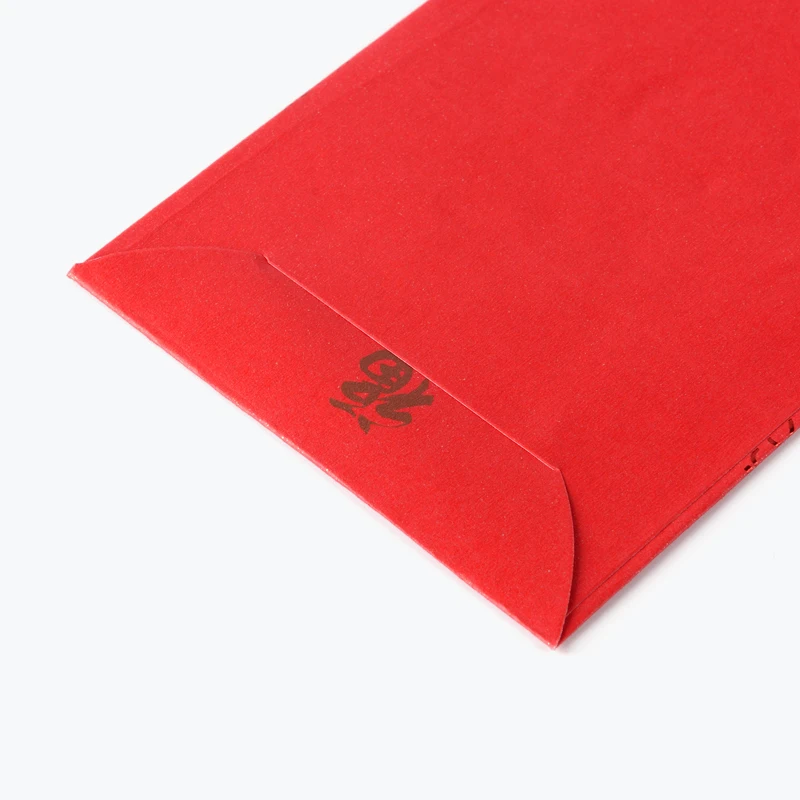 
Customized emboss hot stamp red angpao chinese new year red packet 