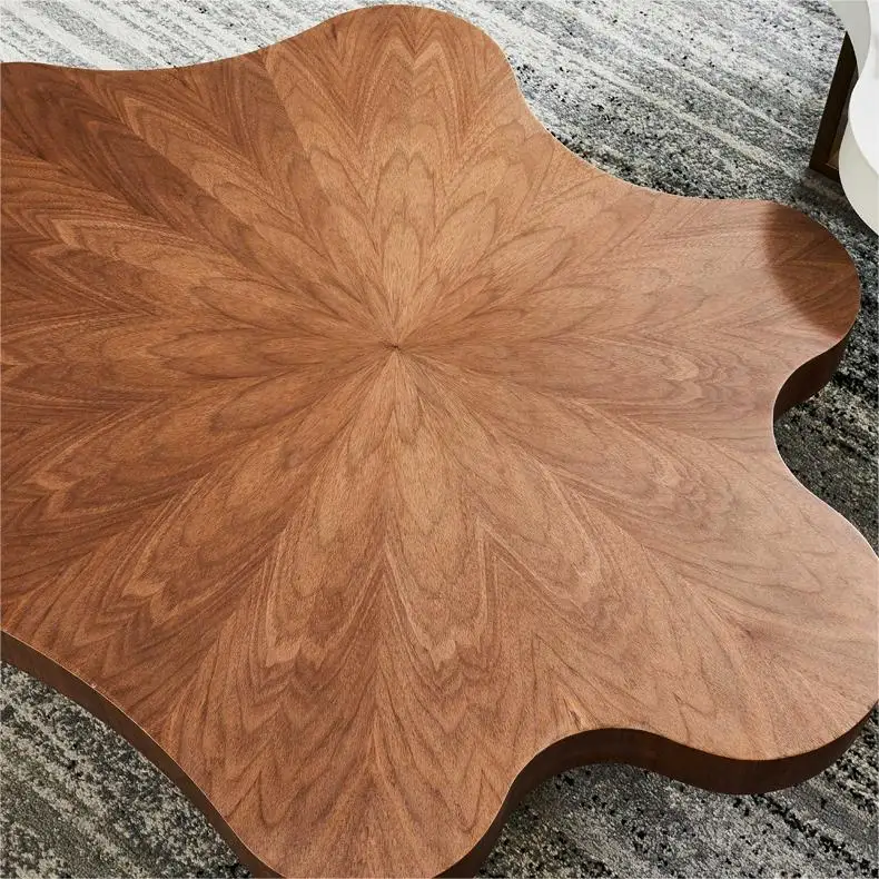 YuanChang fashionable marble tabletop coffee tables furniture living room antique cloud shaped coffee table