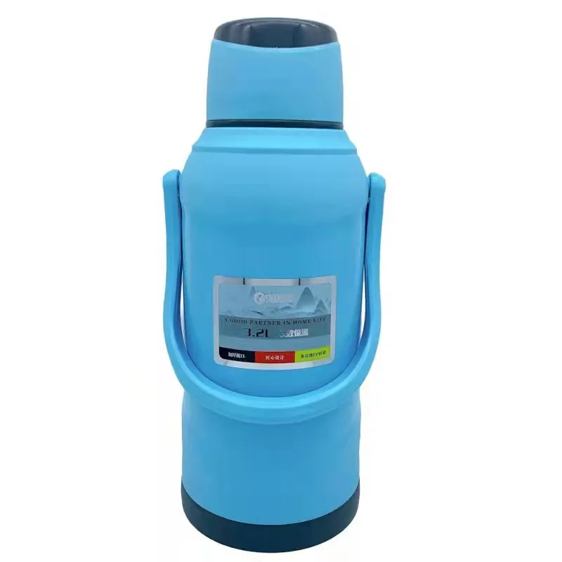 3.2L thermos flask 8P  high quality plastic water bottle plastic vacuum flask