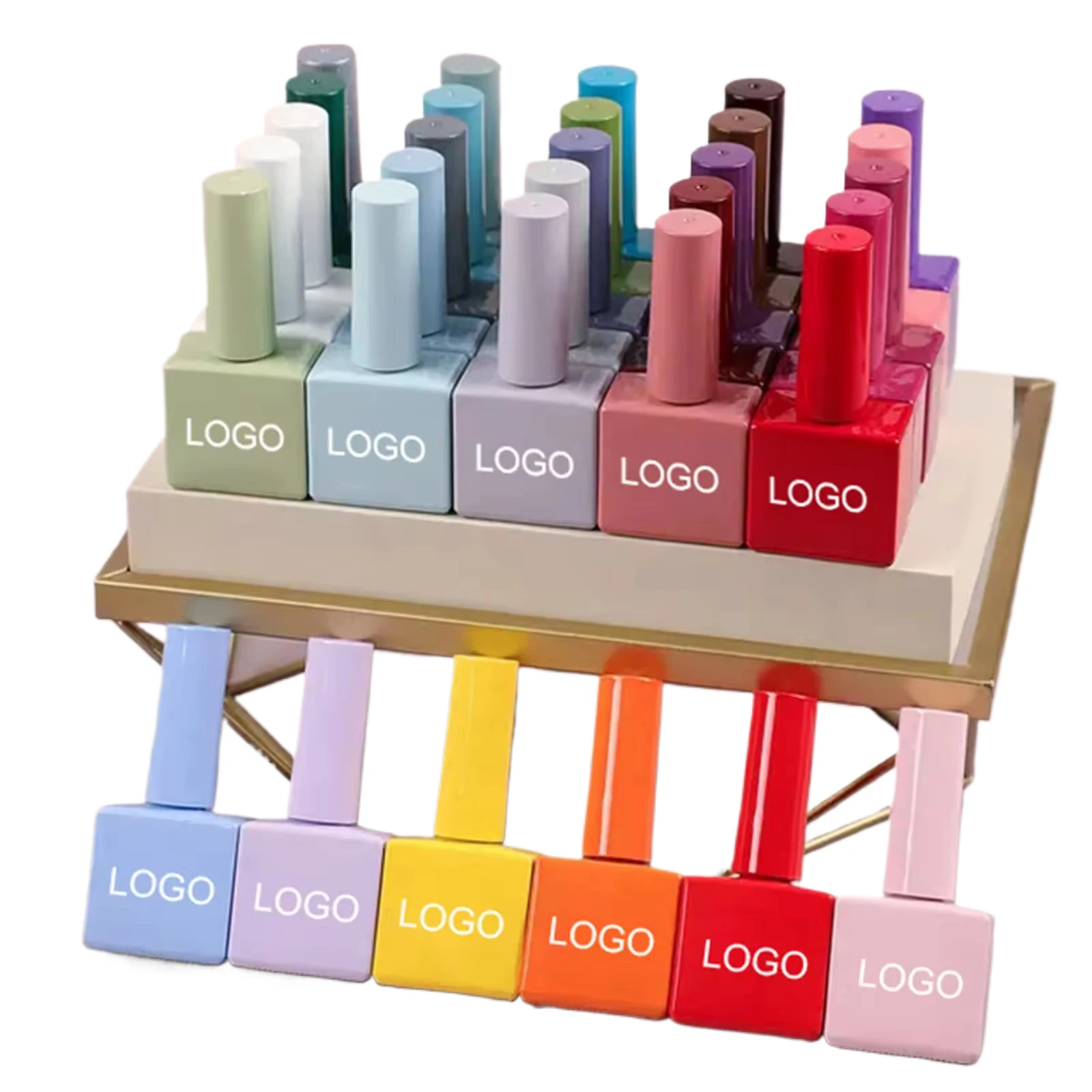 Nail Gel Polish 15ml Wholesale Private Label Semi-Permanent High Quality UV Gel Nail Polish Set