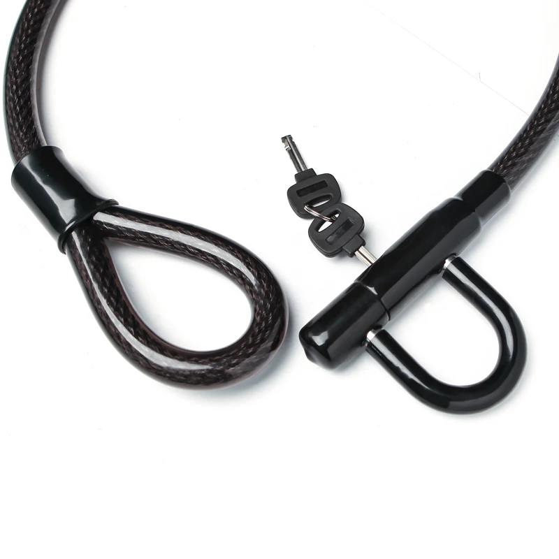 Anti-cut Bicycle Motorcycle Lock Code Cable Lock