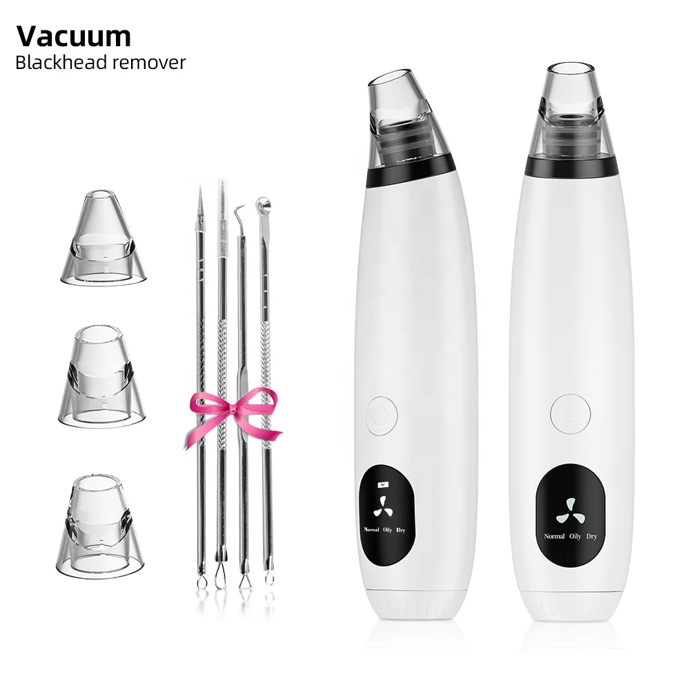 Beauty Skin Care Device Blackhead Remover Pimple Comedone Extractor Facial Pore Cleanser Machine Electric Acne Remover