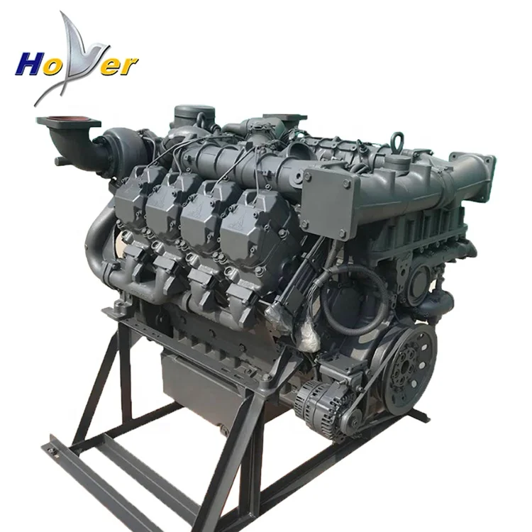 Детали двигателя Deutz BF8M1015C дизельный двигатель 8 цилиндровый 4 ходовой водяное охлаждение для строительных машин