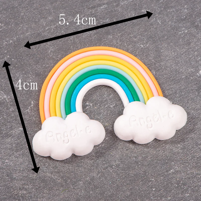 2407 depeng landscape eco-bottle decoration accessories Polymer clay cloud star jewelry handmade materia