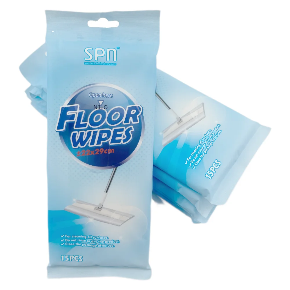OEM Multi-function Disposable Floor Cleaning Wet Wipes