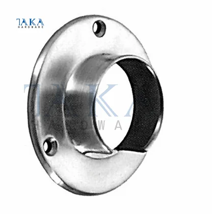 Slot Tube Pipe Railing End C ap Decorative Cover For Glass Frameless Handrail Railing Round End Ca p Balustrade Fittings