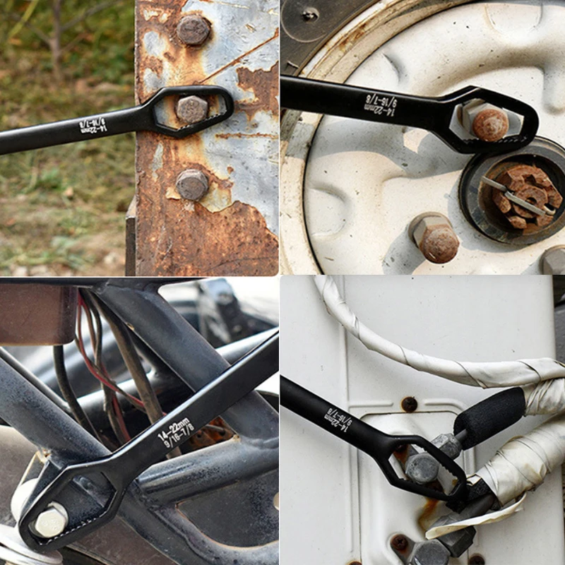 Универсальный самозатягивающийся ключ Torx регулируемый для очков двухсторонний автомобиля