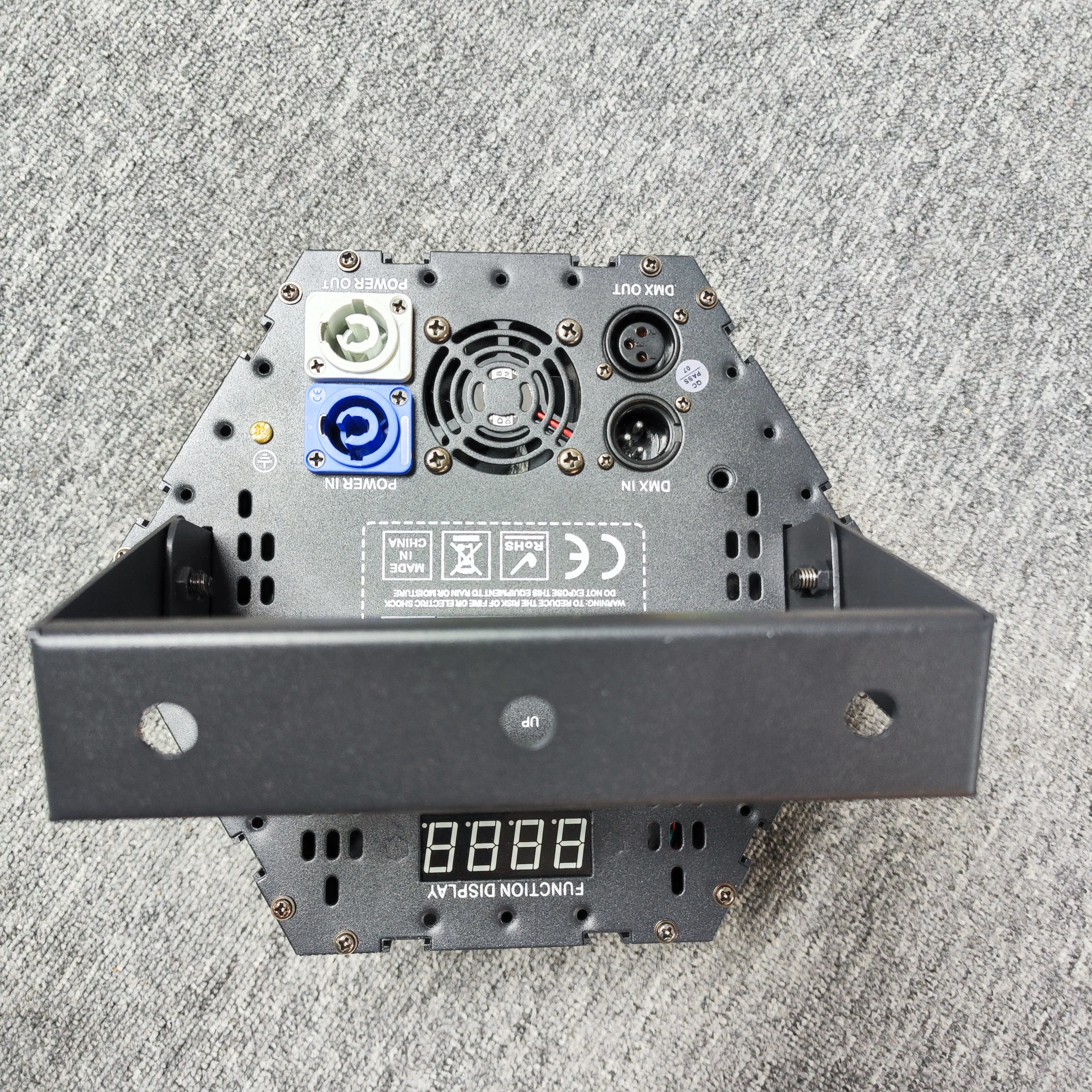 nightclub bar disco stage background light LED hexagon retro light