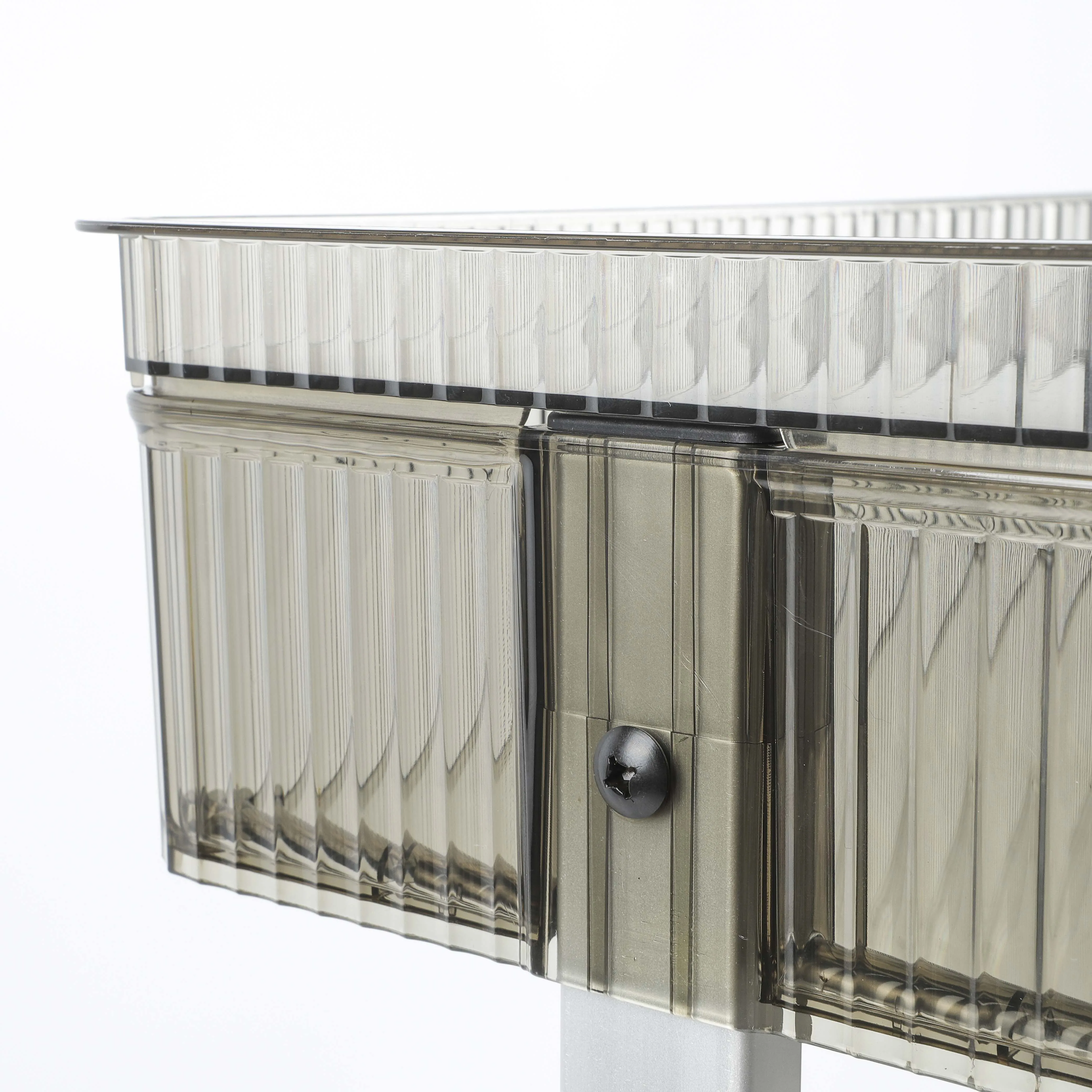 High Quality Rolling Shelf Multifunctional Slide Out 3 Tier Home Organization Cart