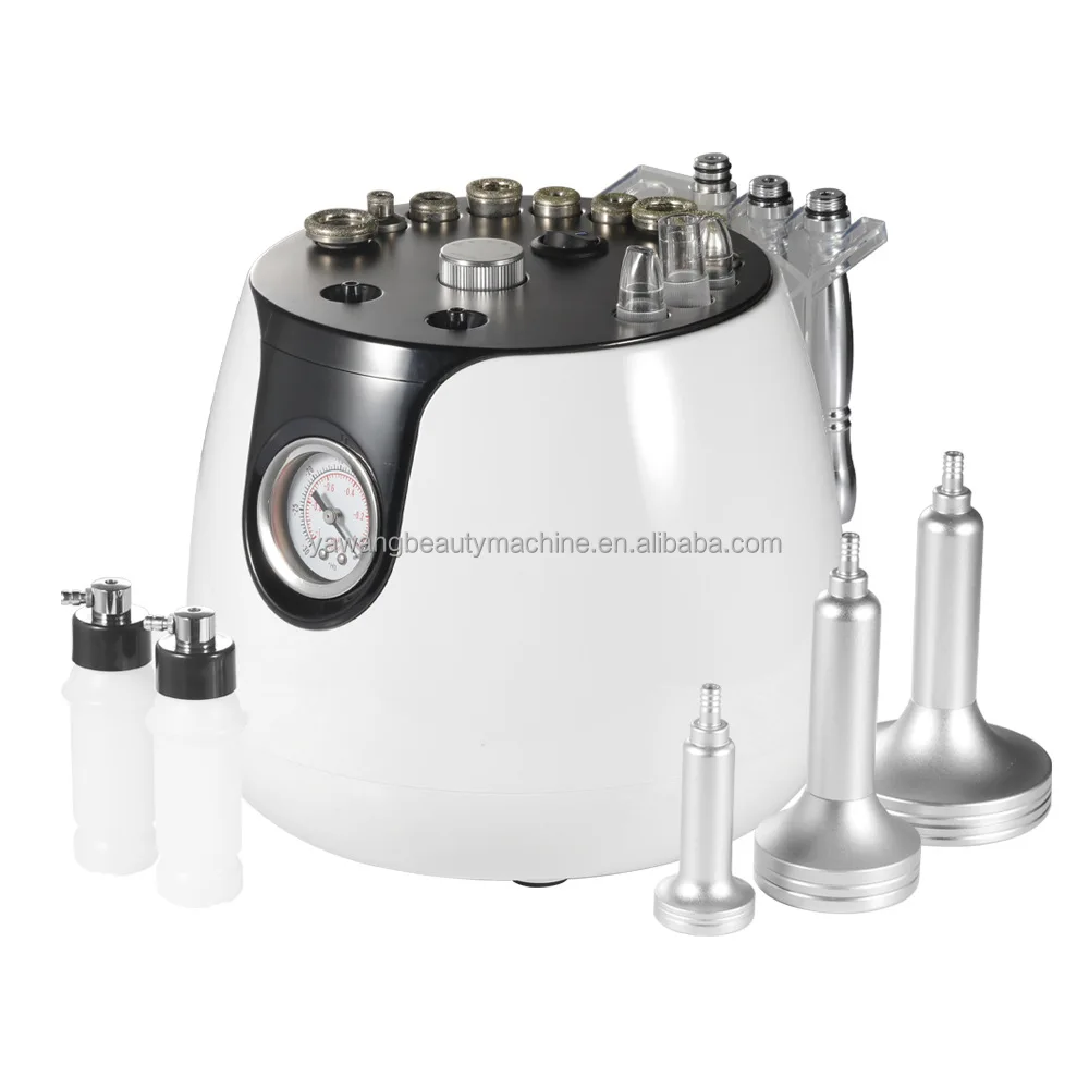 3 In 1 Dermabrasion Microdermabrasion Vacuum Blackhead Removal Skin Care Machine