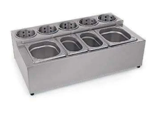 Подставка для еды в ресторане из нержавеющей стали