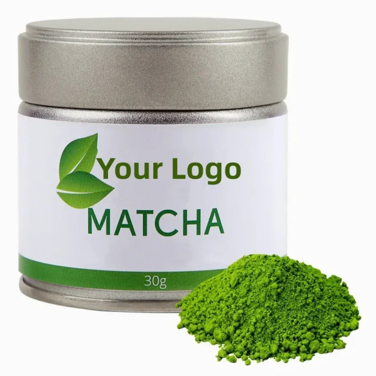 OEM Factory Supply Organic High Quality Matcha Green Tea Powder Ceremonial Grade Pure Canned Matcha Powder