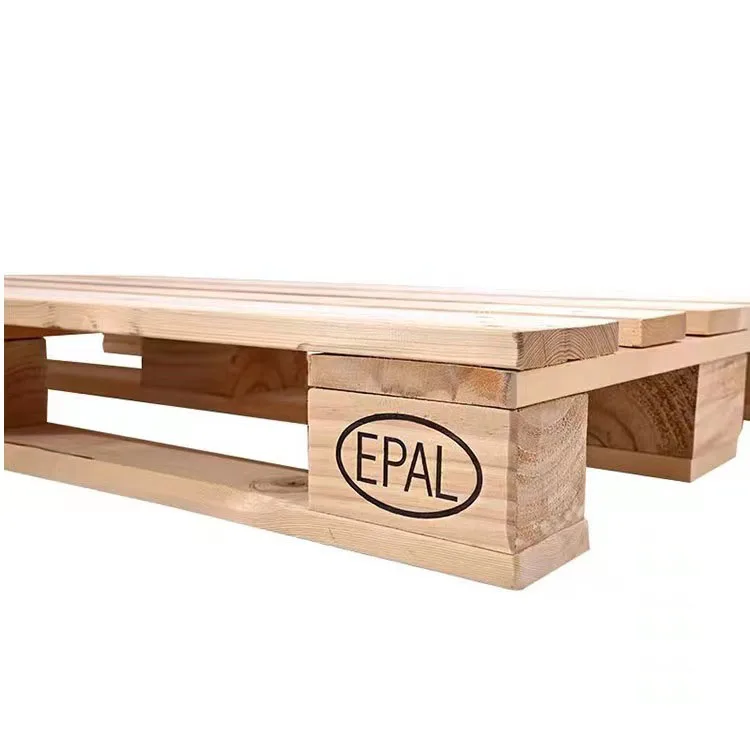 EPAL standard pine solid wooden pallet wood card board 1200*800 euro pallet