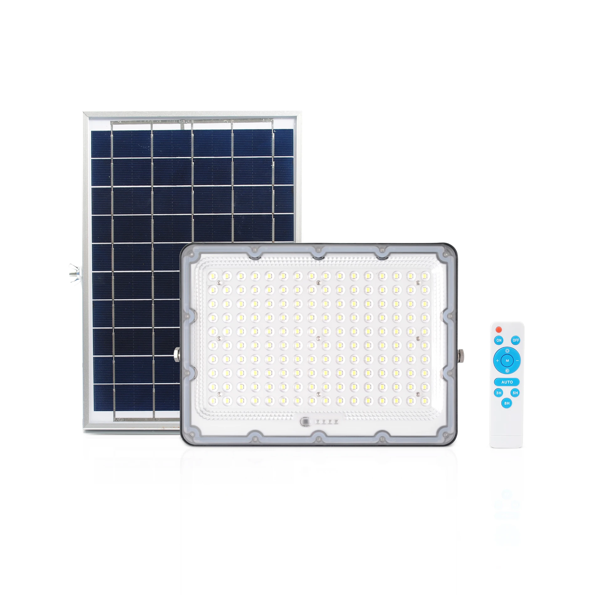 high lumen landscape lighting 100W solar powered floodlight outdoor waterproof 100 watts flood lights lamp for yard stadium road