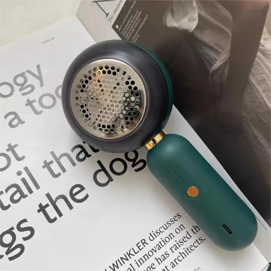 Electric Fabric Shaver Professional Sweater Shaver Commercial Lint Remover Rechargeable Lint Shaver with six-leaf Steel Blade