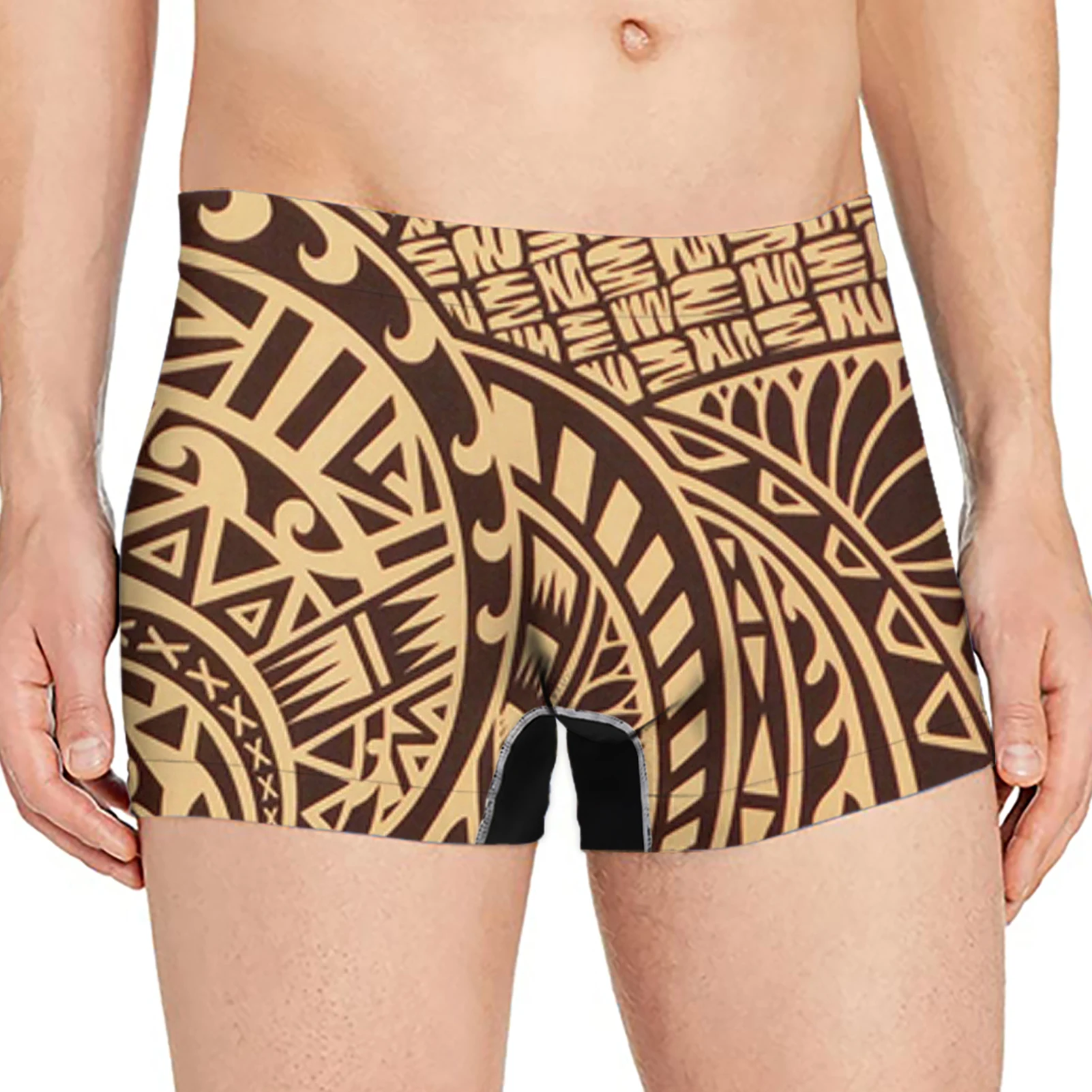 1MOQ Custom High Quality custom brand seamless mens boxer brief men polyester seamless underwear