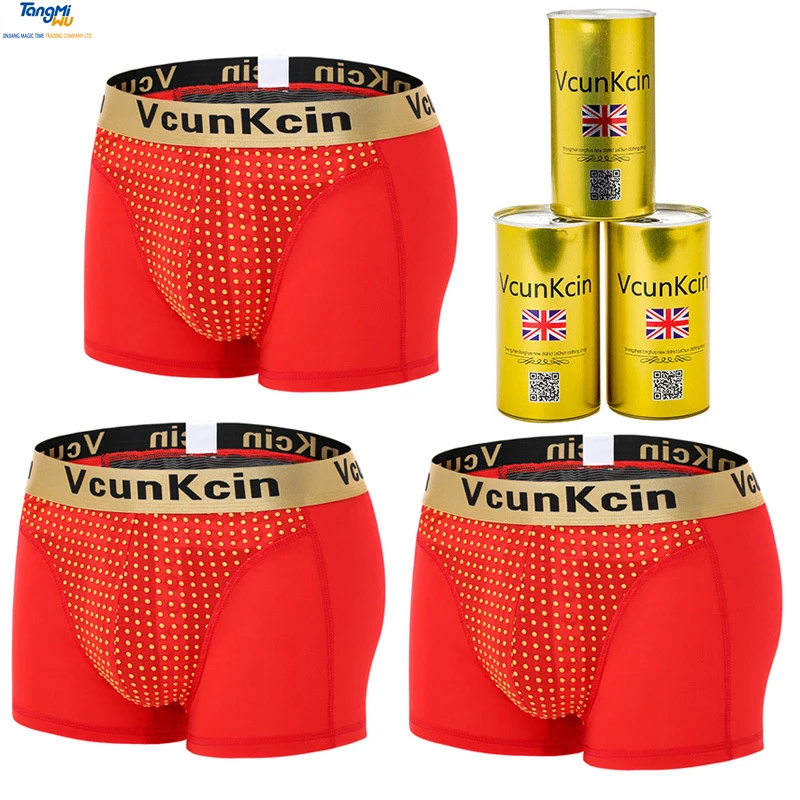 30 поколение, медицинские анионные магнитные терапевтические материалы, баночка, хлопковое нижнее белье, бесшовные боксеры, трусы для мужчин