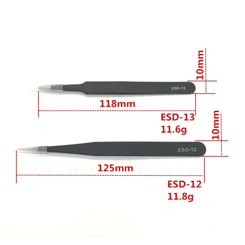 1 шт. черный Горячая продажа дешевый мобильный инструмент для ремонта Precision ESD антистатические