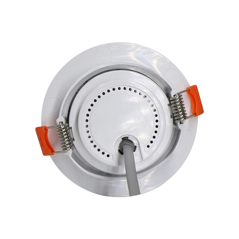 DOB IP44 Skd Ultra Thin 9 Watt Round Led Light Downlight Prices PC Plastic 90 Modern 80 9W SMD2835 7 Cm Spot Light 1000 Luminous